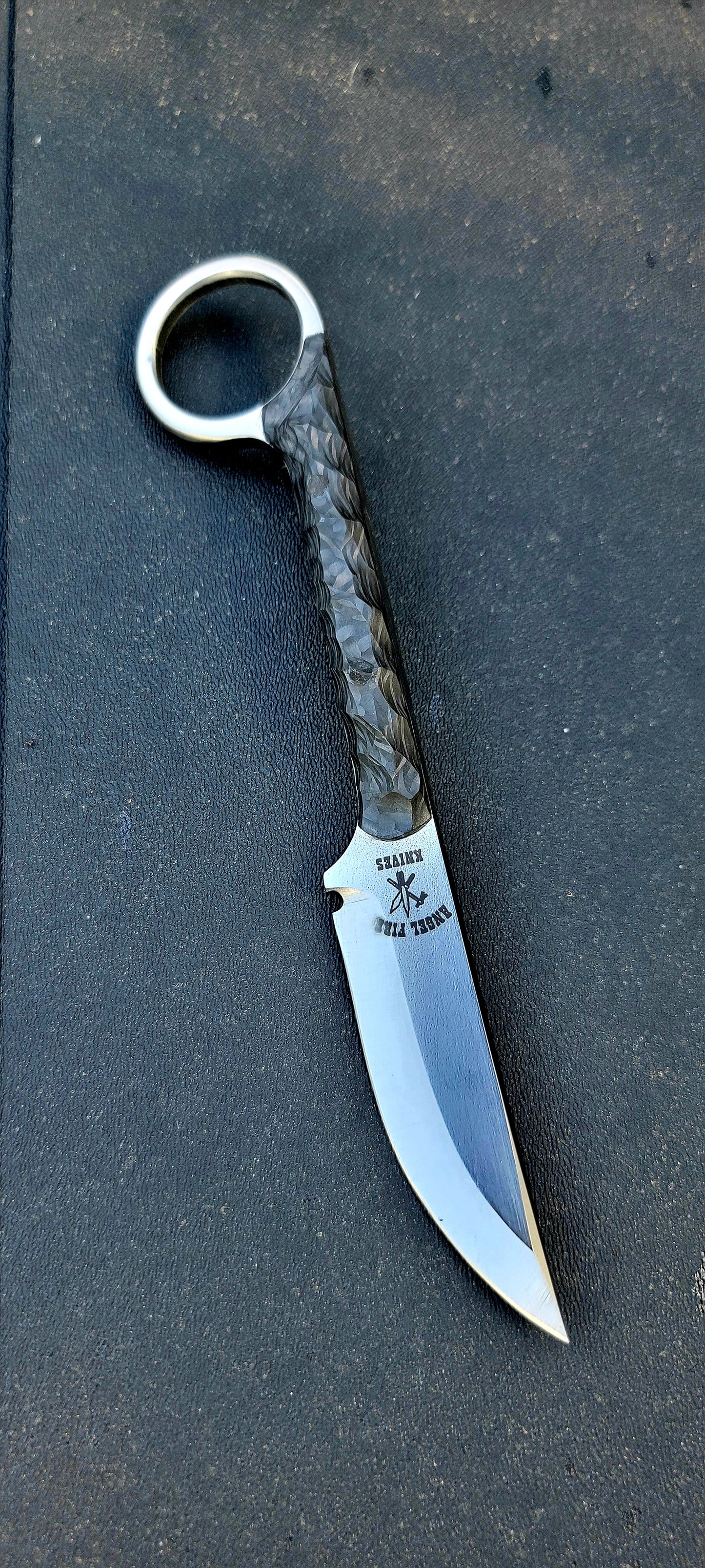 Drop point Backup Blade polished