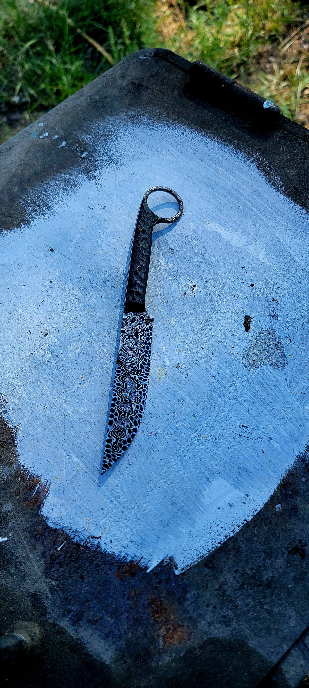 Deville Damascus Backup Blade