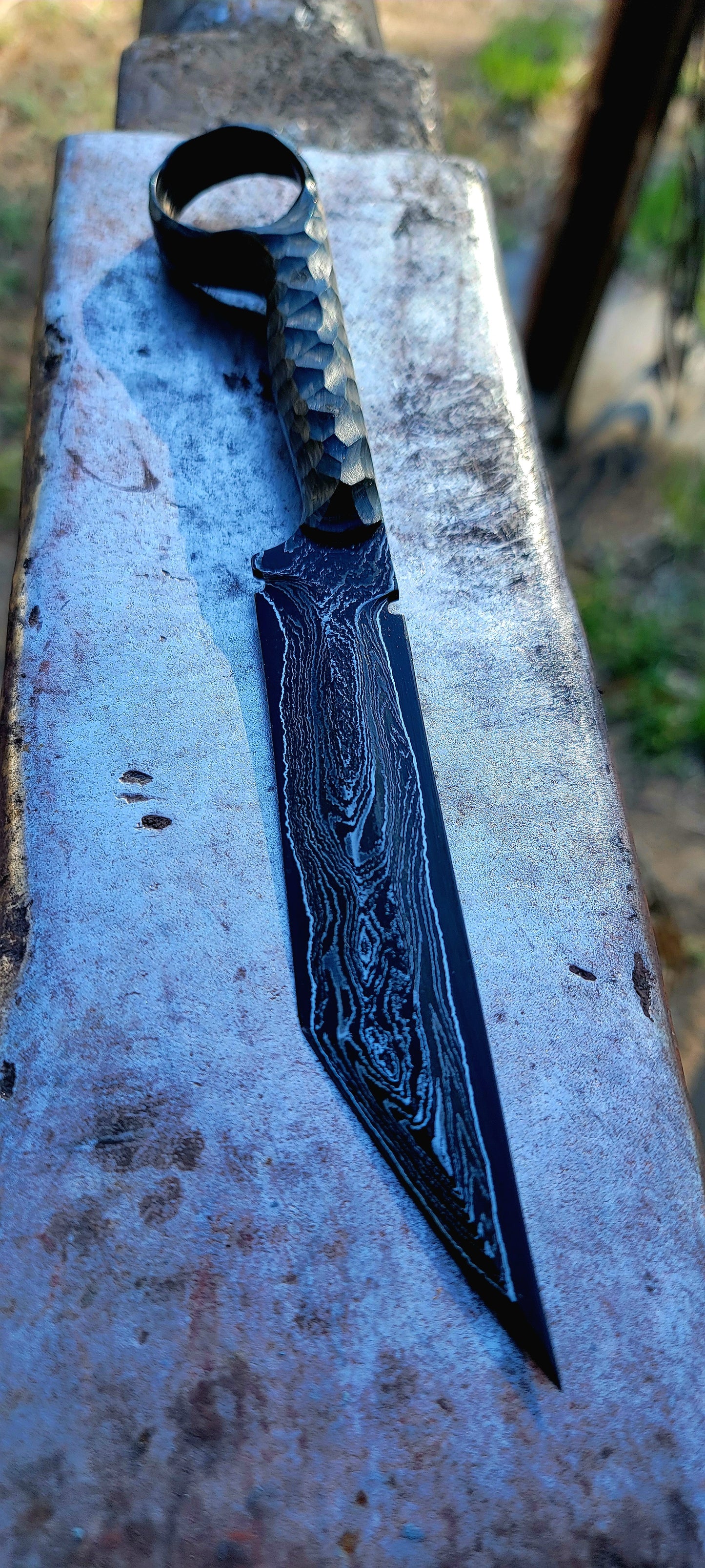 Triple-edged San Mai Tanto