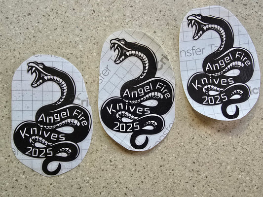 6" AFK Snake vinyl decals
