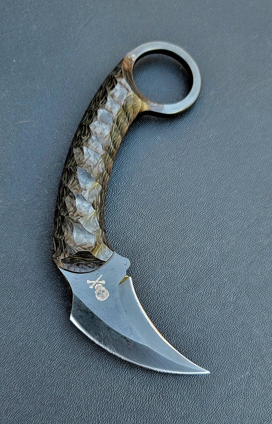 Mini Fu Karambit Carbon Fiber