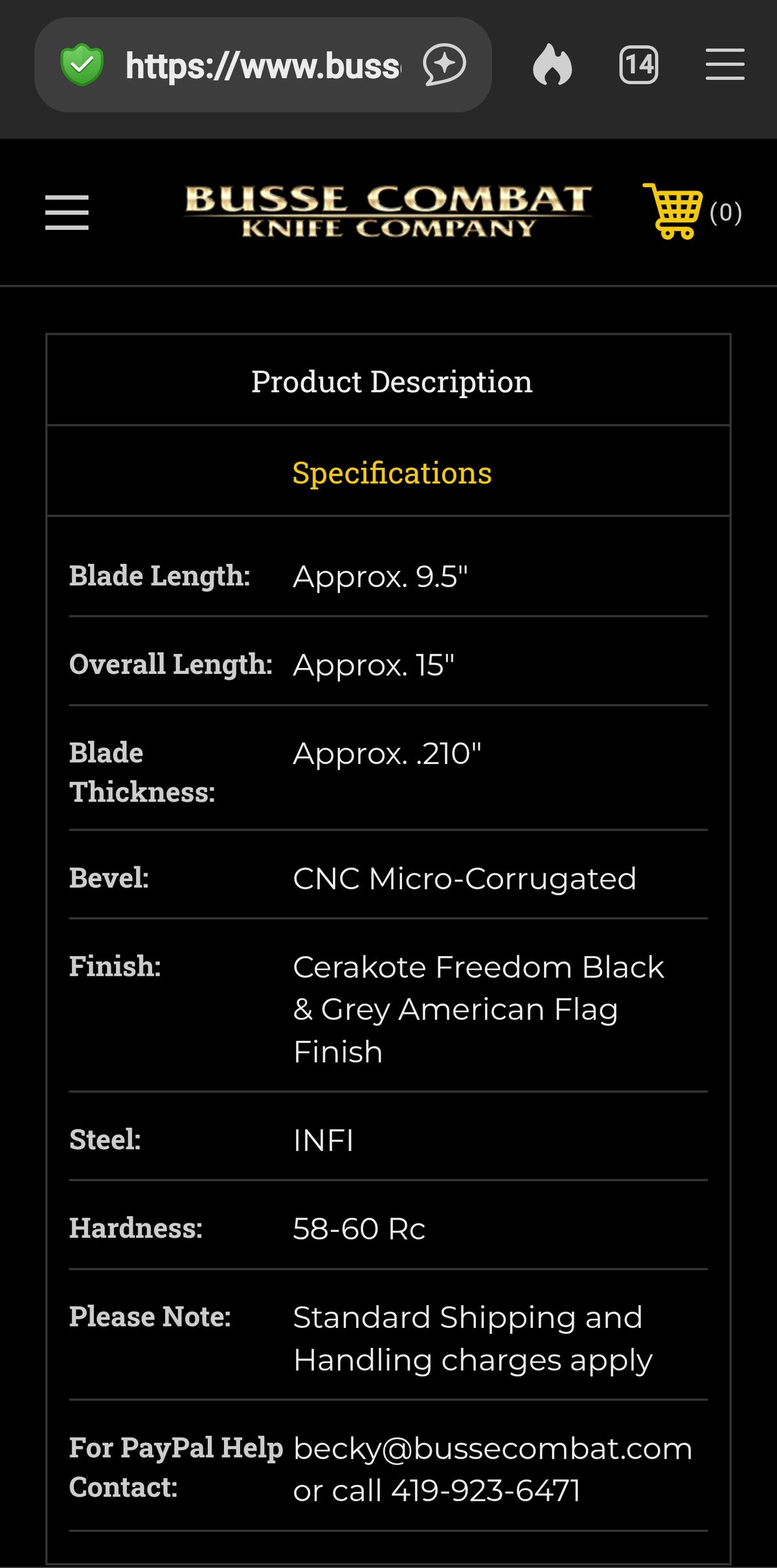 Busse Anorexic Trough Raider .22