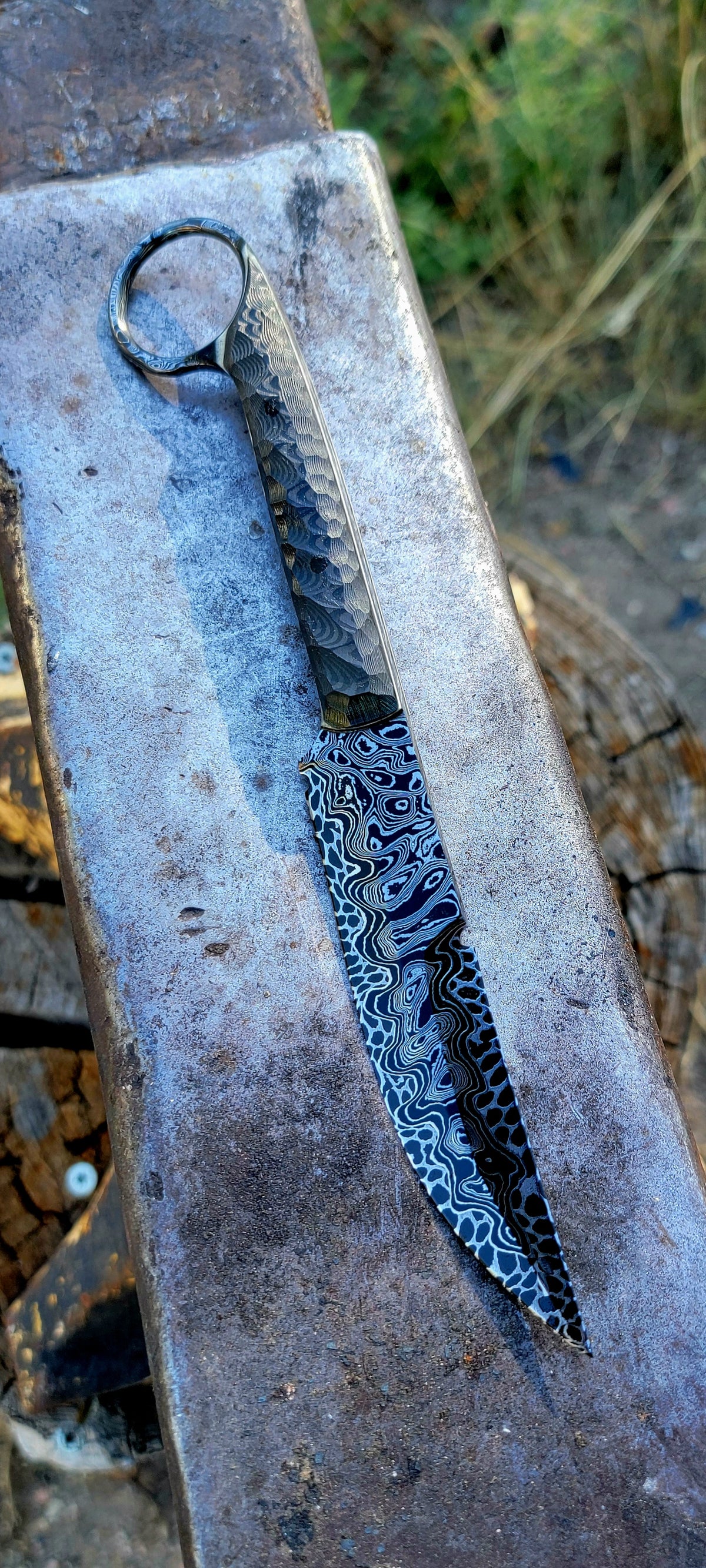 Deville Damascus Backup Blade