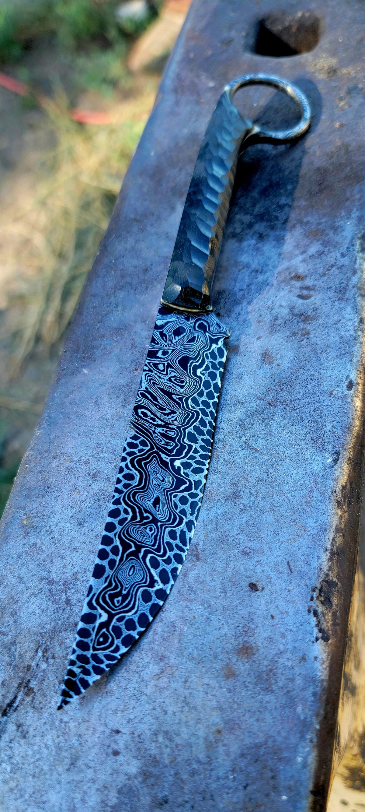 Deville Damascus Backup Blade