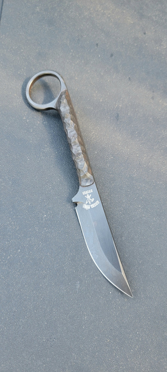 Drop point Backup Blade black