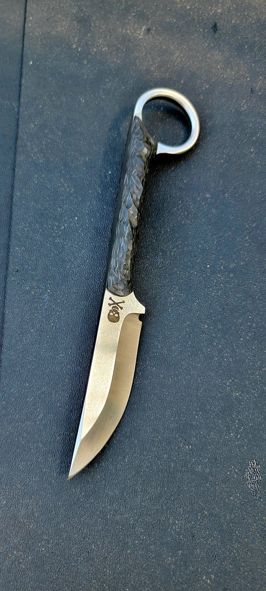 Drop point Backup Blade polished