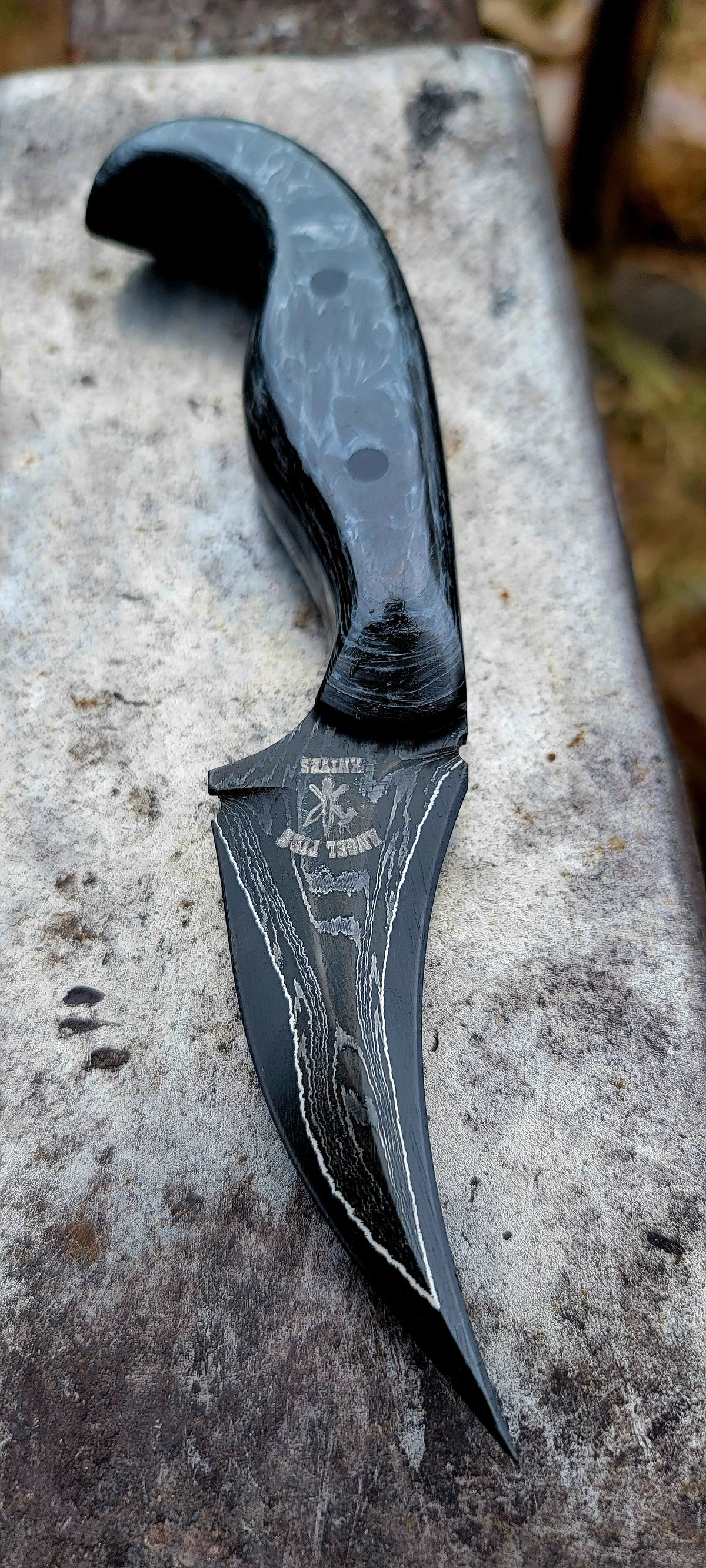 Custom Pikal Ghost Marbled Carbon Fiber